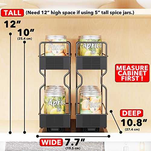 Pull Out Spice Rack Organizer for Cabinet