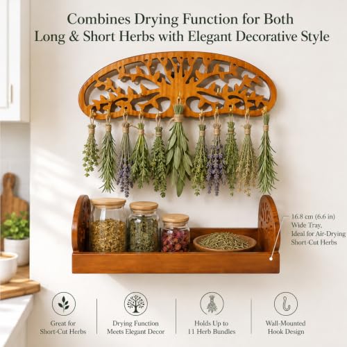 Tree of Life Herb Drying Rack