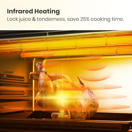 Retro 26.3 QT Infrared Heating Air Fryer Toaster Oven