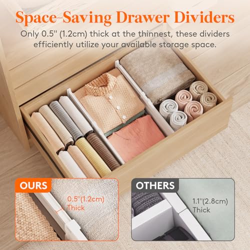 8" Tall Drawer Dividers (8 Count)