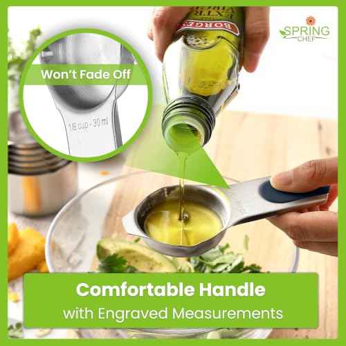 Magnetic Measuring Cups & Spoons Set of 15