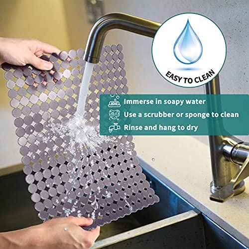 2Pack Kitchen Sink Mat for Stainless Steel