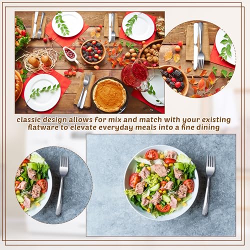 150 Pcs Metal Dinner Forks Bulk (150 Count)