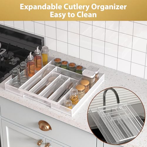 Expandable Kitchen Utensil Organizer