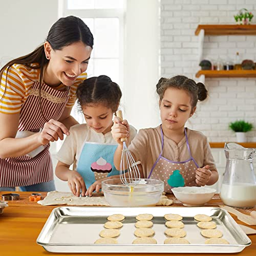 Half Sheet Baking Pan Aluminum Nonstick Oven Safe Set of 2 (2 Count)