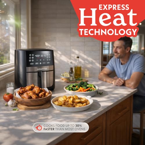 8 Qt Digital Air Fryer GAF826