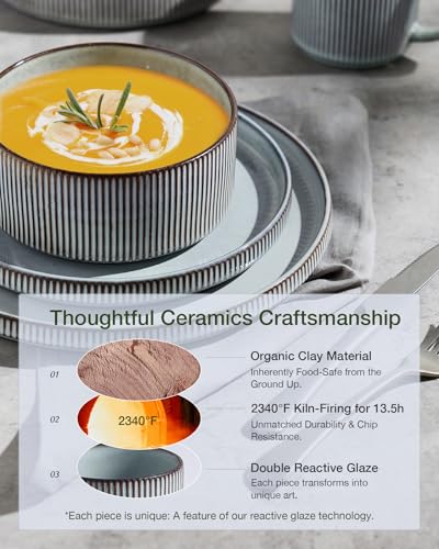 Star Plates and Bowls Sets (18 Count)