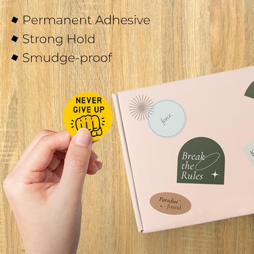 Yellow Thermal Labels (300 Count)