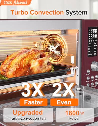 Bravo Pro Smart Air Fryer Toaster Oven Countertop Combo