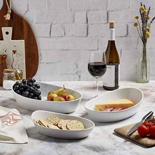 Denmark White Porcelain Chip Resistant Scratch Resistant Commercial Grade Serveware