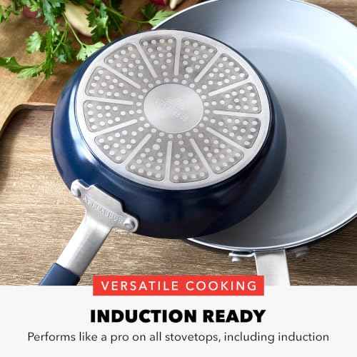 X Bobby Flay 10 Piece Ceramic Nonstick Cookware Set