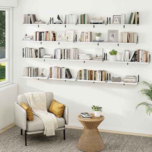 Floating Book Shelves for Wall