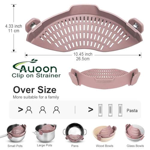 Pot Strainer Clip on Silicone