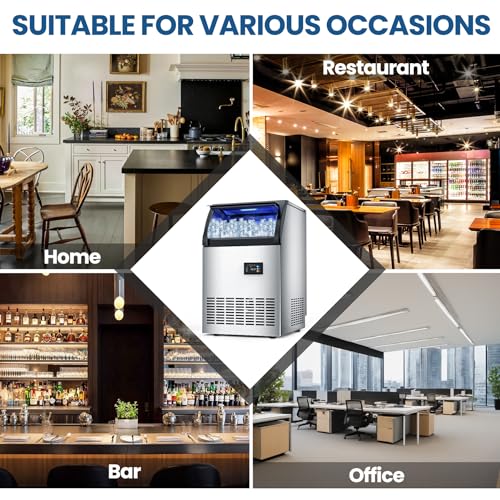 Commercial Gourmet Ice Maker Machine