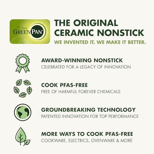 Premiere Ovenware Healthy Ceramic Nonstick 8" Square Cake Baking Pan