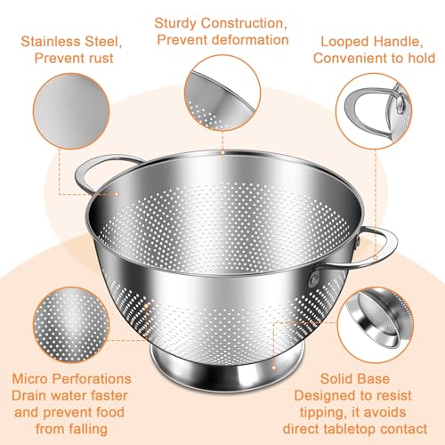 Stainless Steel Colander Set of 3 (3 Count)