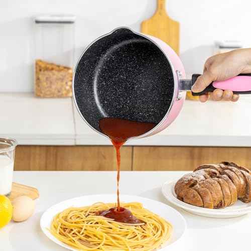 Nonstick Saucepan Set with Lid