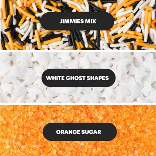 Dye Free Halloween Sprinkles 3 Pack