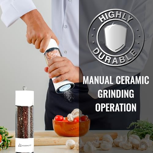 Manual Salt and Pepper Grinder Set of 2 (2 Count)
