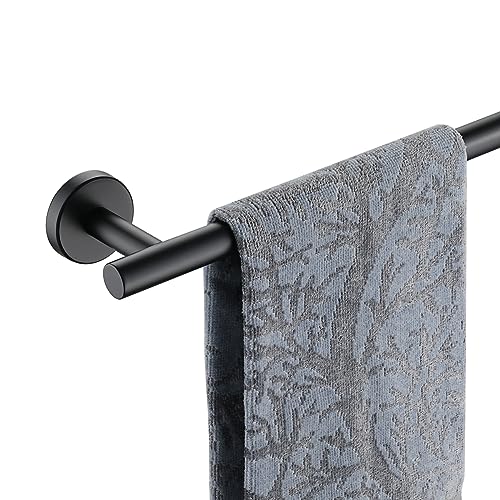 Black Bath Towel Bar
