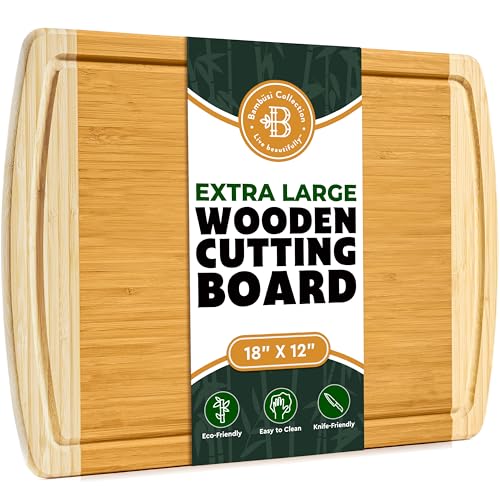 Bamboo Cutting Board Extra Large