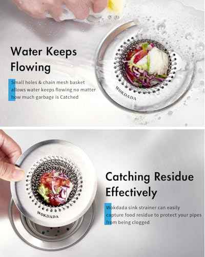 Kitchen Sink Drain Strainer Stopper