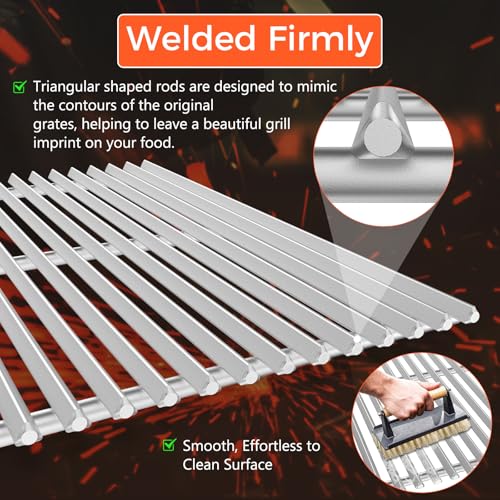 9.5MM Thick 19.5" Grill Grates for Weber Genesis 300 Series
