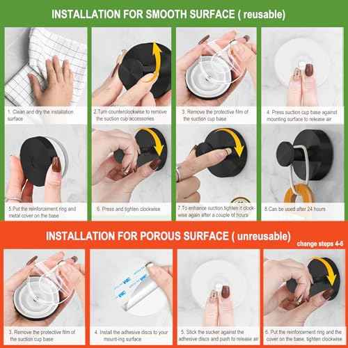 Suction Cup Hooks for Shower