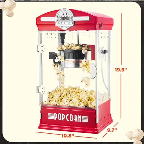 Popcorn Big Bambino 4oz Popcorn Machine