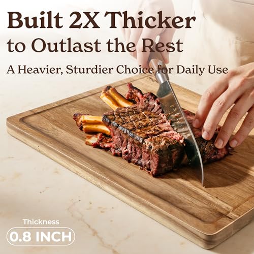 Acacia Wood Cutting Board (2 Count)