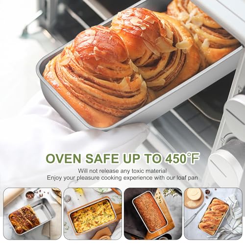 Loaf Pan 9 x 5 Inch Stainless Steel Bread Pan