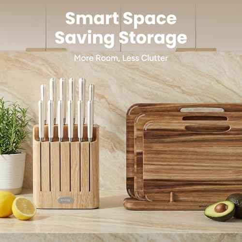 14 Piece Kitchen Knife Set with Block (14 Count)