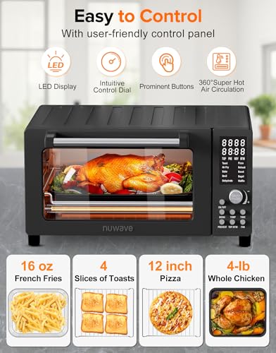 Bravo Pro Smart Air Fryer Toaster Oven Countertop Combo