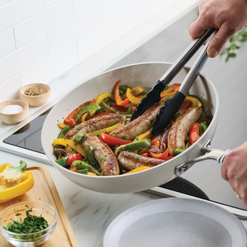 Ceramic Frying Pan with Lid