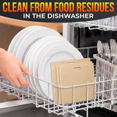 Toaster Bags Reusable 24 Pack (24 Count)