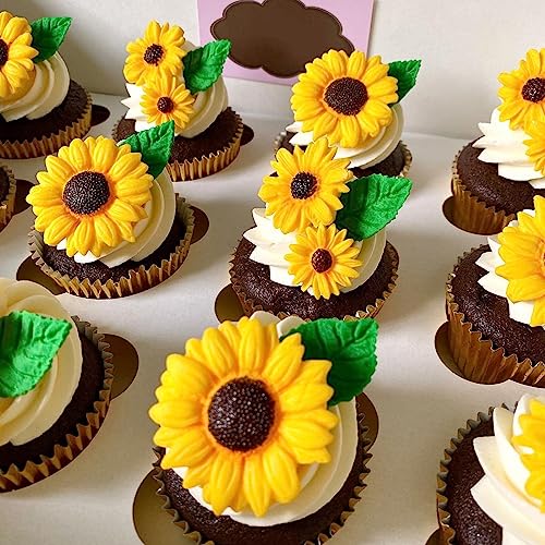Sunflower Mold Silicone 4 Pcs (4 Count)