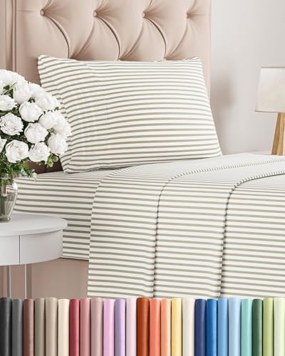 Twin Size 3 Piece Sheet Set