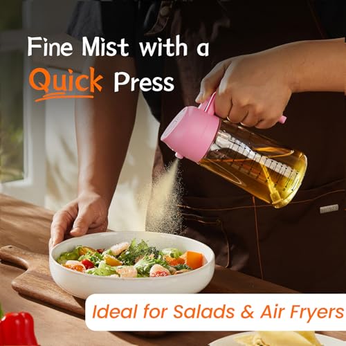 16oz 470ml Glass Olive Oil Sprayer for Cooking