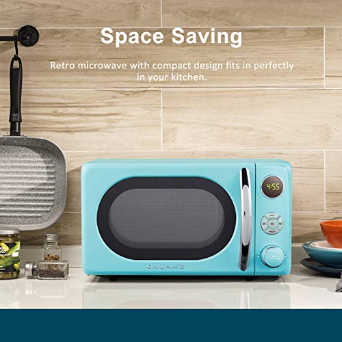 GLCMKA07BER 07 Retro Microwave Oven
