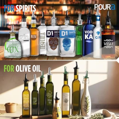 Airtight Oil and Vinegar Dispenser Spouts