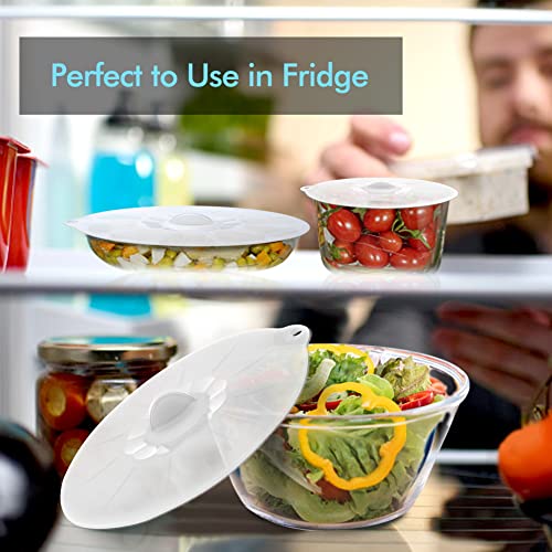 Silicone Lids for Food Storage (5 个)