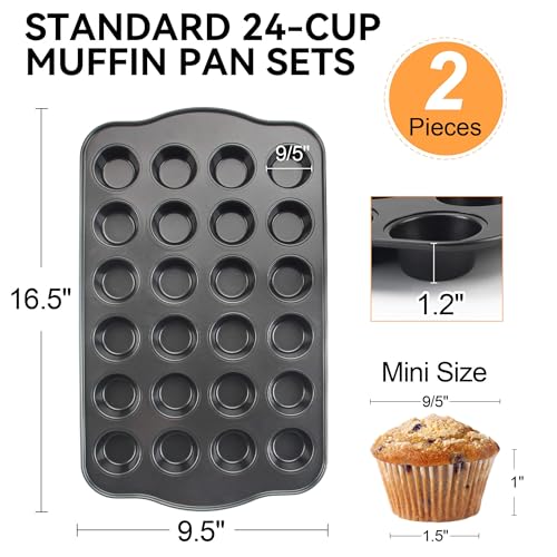 Cupcake Pan Nonstick 2 Pack (2 Count)