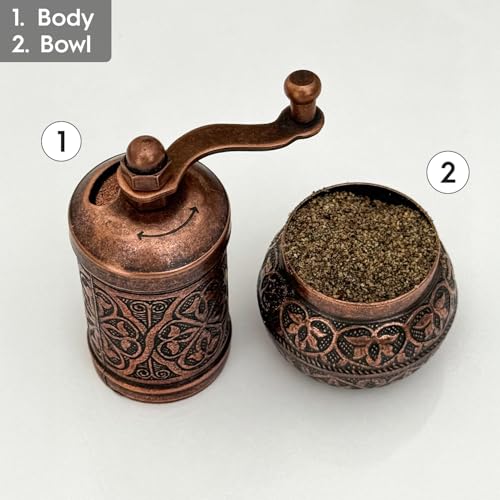 Handmade Decorative Black Pepper Grinder