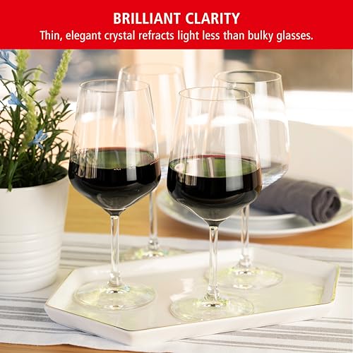 Style Red and White Wine Glasses (12 Count)