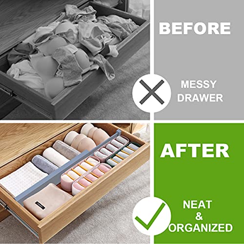 Expandable Bamboo Drawer Dividers