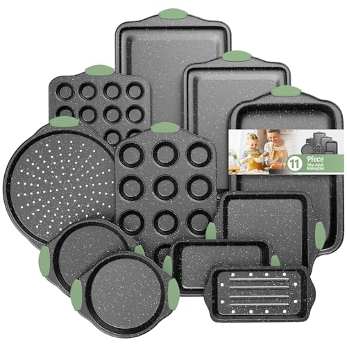 11 Piece Nonstick Bakeware Set