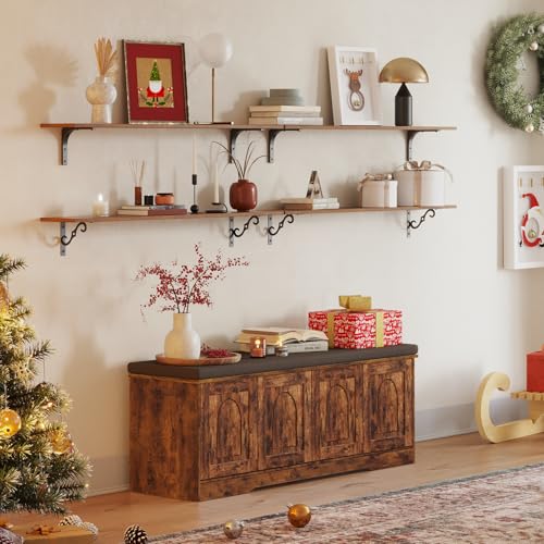 Long Wall Shelves (2 Count)