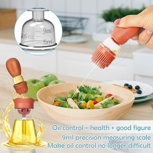 Oil Dispenser with Brush (2 Count)
