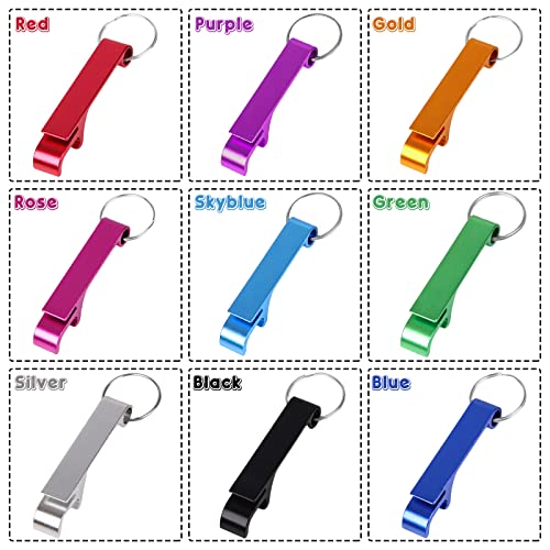 30PCS Personalized Bottle Opener Keychain Bulk Custom Beer Bottle Opener with Logo Text Engraved Wedding Bottle Opener Favors Customized Gifts for Guests Baby Shower Birthday Party (30 Count)