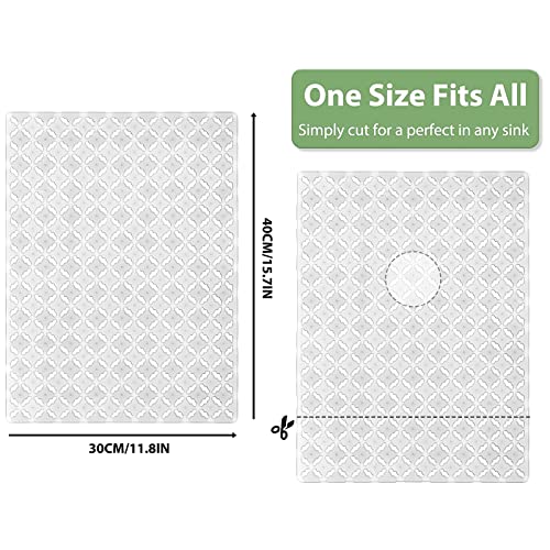 2Pack Kitchen Sink Mat for Stainless Steel